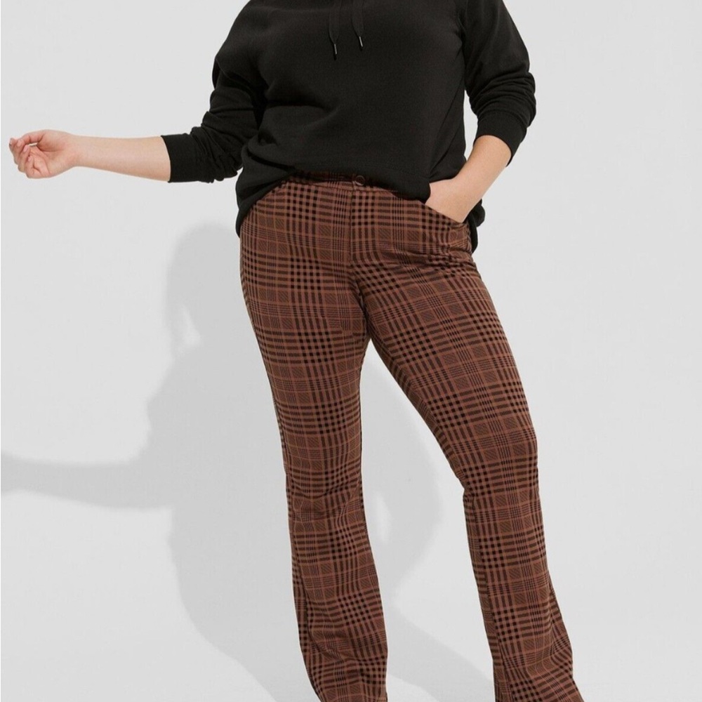 TORRID Brown plaid Women's Pants